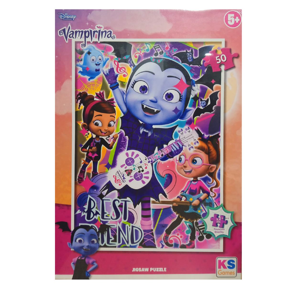 KS PUZZLE VP709 VAMPİRİNA BEST FRİEND 50 PARÇA 5+ 1