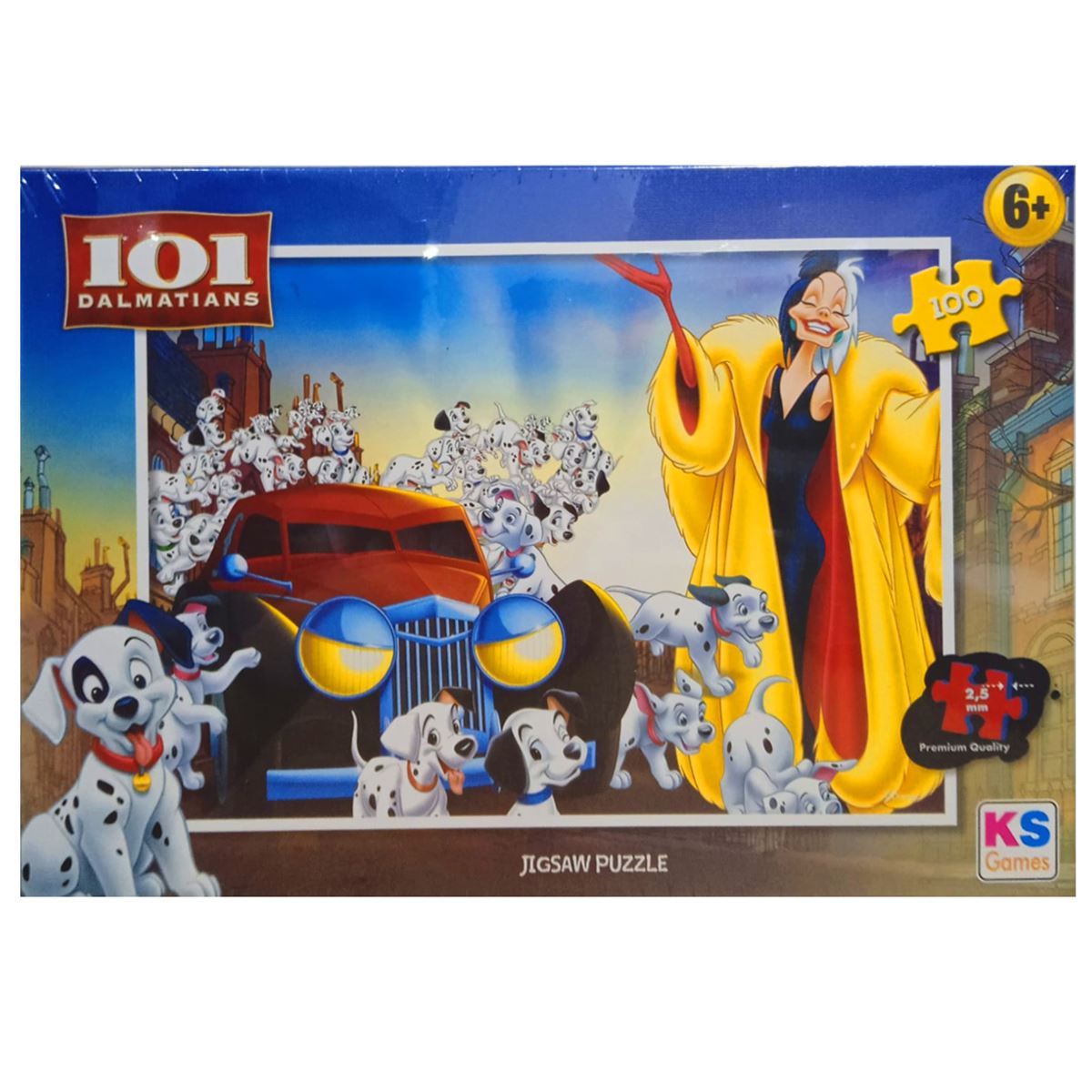 KS GAMES PUZZLE DAL 714 101 DALMATİAN STREET 100 PARÇA 6+ 1