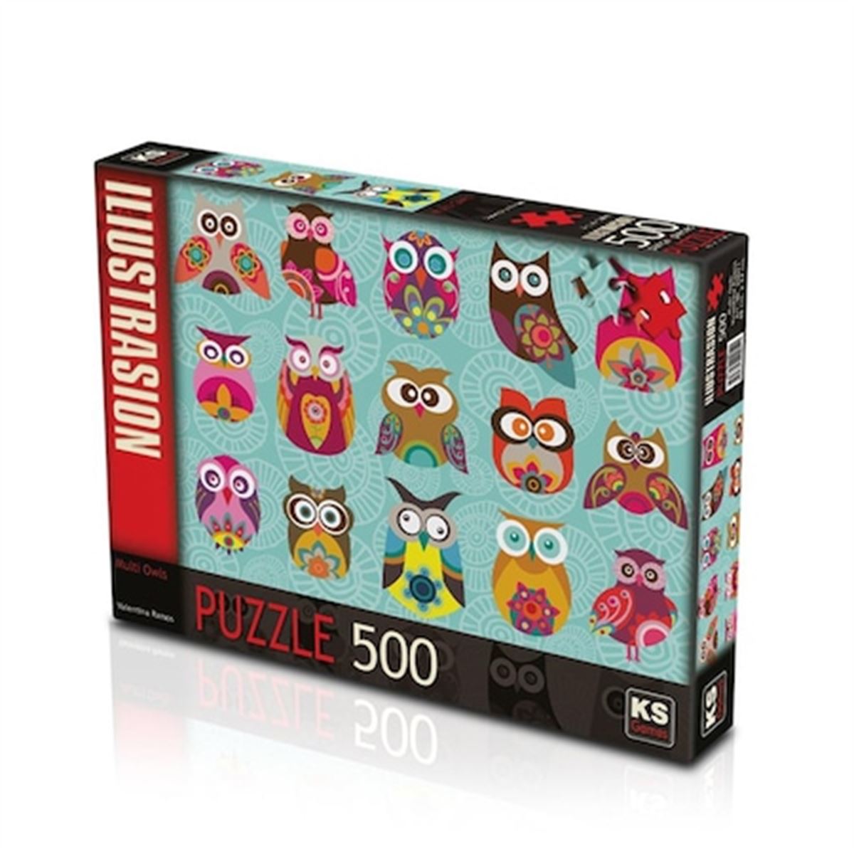 KS GAMES YAPBOZ 20011 MULTİ OWLS 500 PARÇA 1