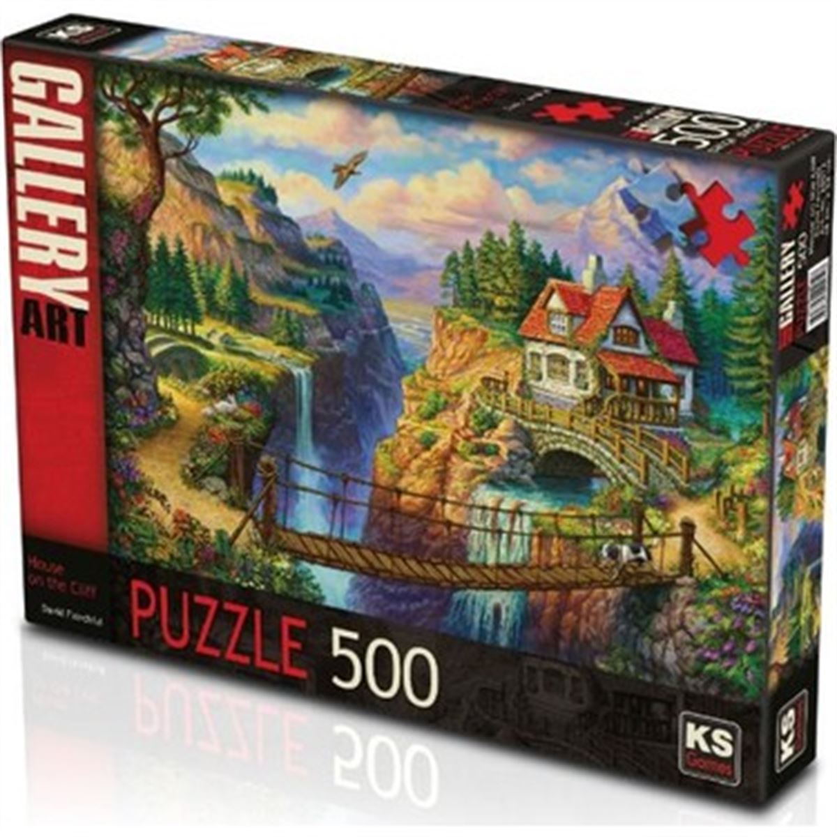 KS GAMES YAPBOZ 20012 HOUSE ON THE CLİFF 500 PARÇA 1