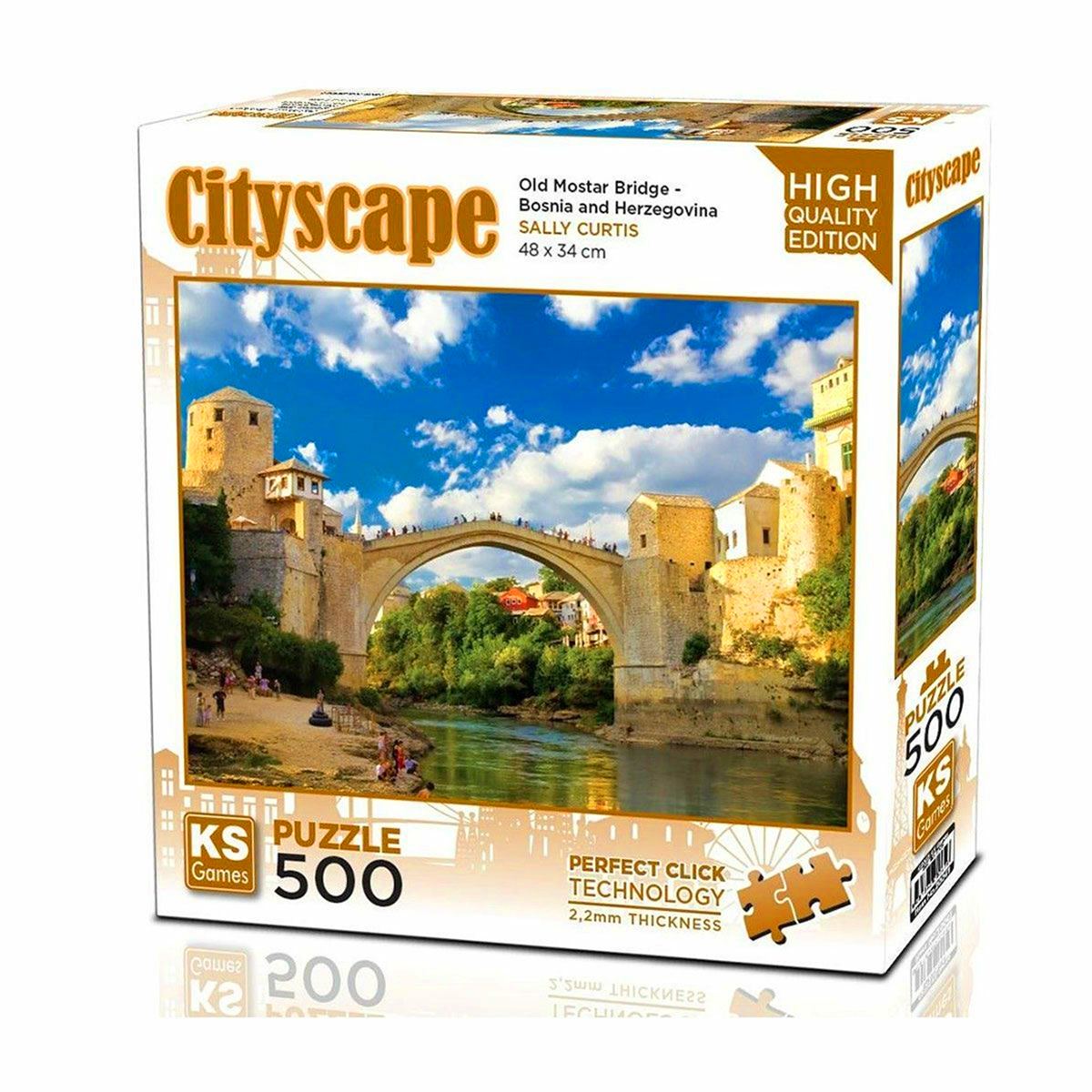 KS GAMES PUZZLE 20061 OLD MOSTAR BRİDGE BOSNA-HERSEK 500 PARÇA 1