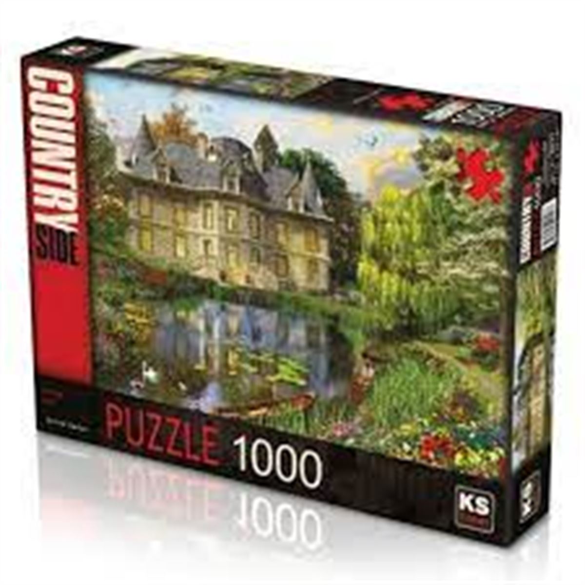 KS GAMES PUZZLE 20543 MANSİON LAKE 1000 PARÇA 1