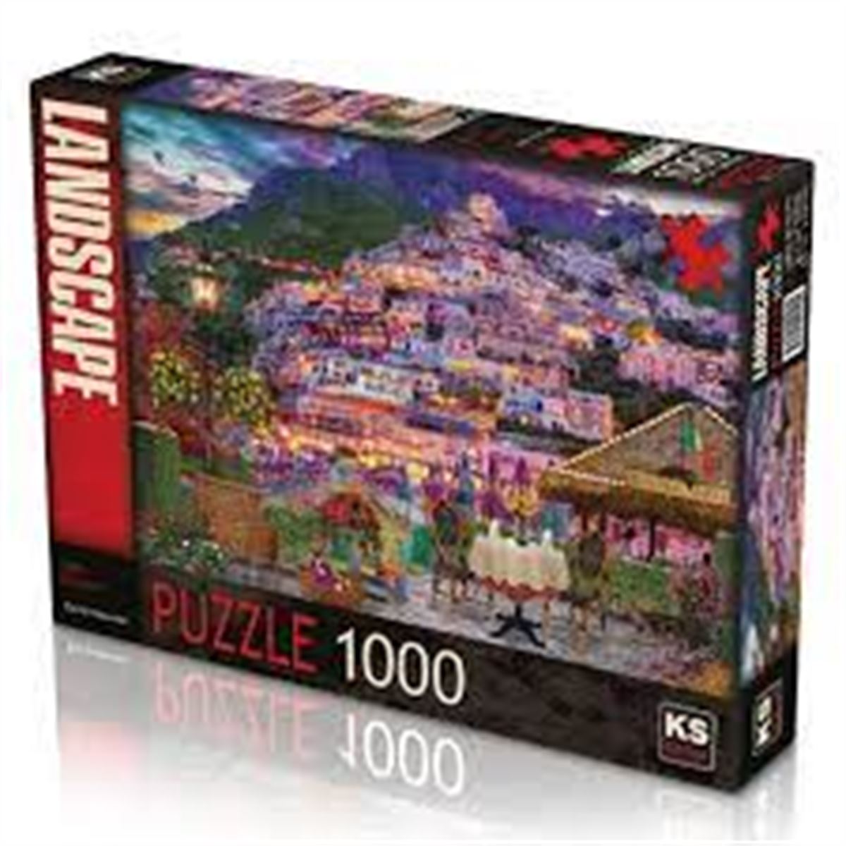 KS GAMES PUZZLE 20545 LIGHTS OF AMALFİ 1000 PARÇA 1