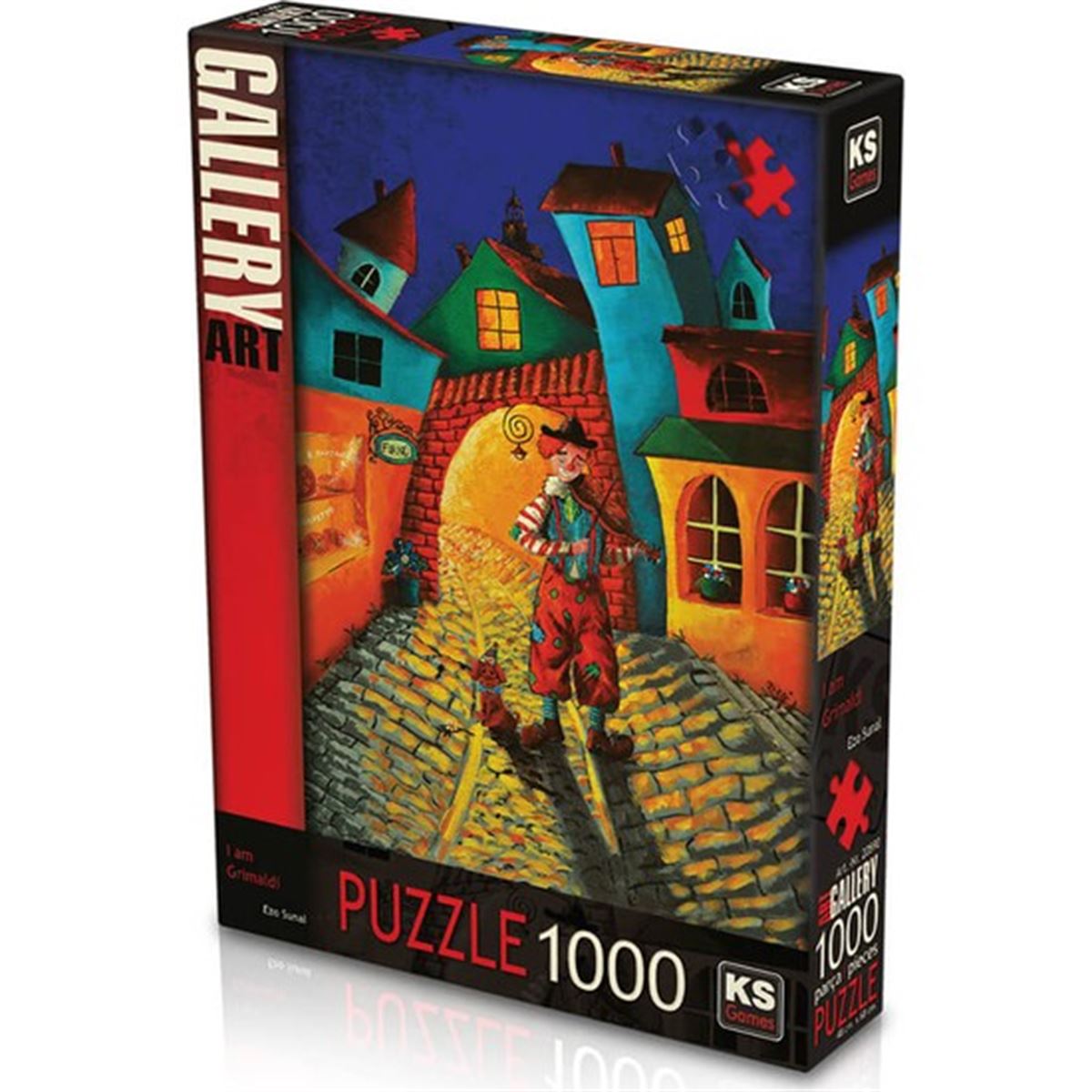 KS GAMES PUZZLE 20590 İ AM GRİMALDI 1000 PARÇA 1