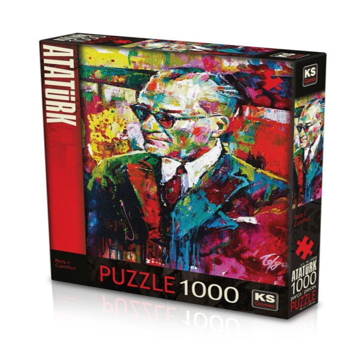 KS GAMES PUZZLE 20598 ATATÜRK REİS-İ CUMHUR 1000 PARÇA 1