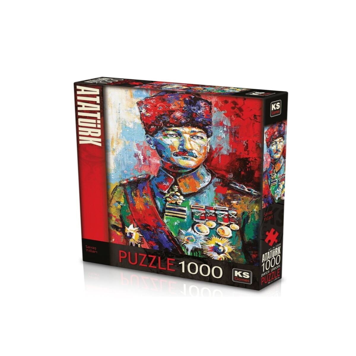 KS GAMES PUZZLE 20599 ATATÜRK SAVAŞ YILLARI 1000 PARÇA 1