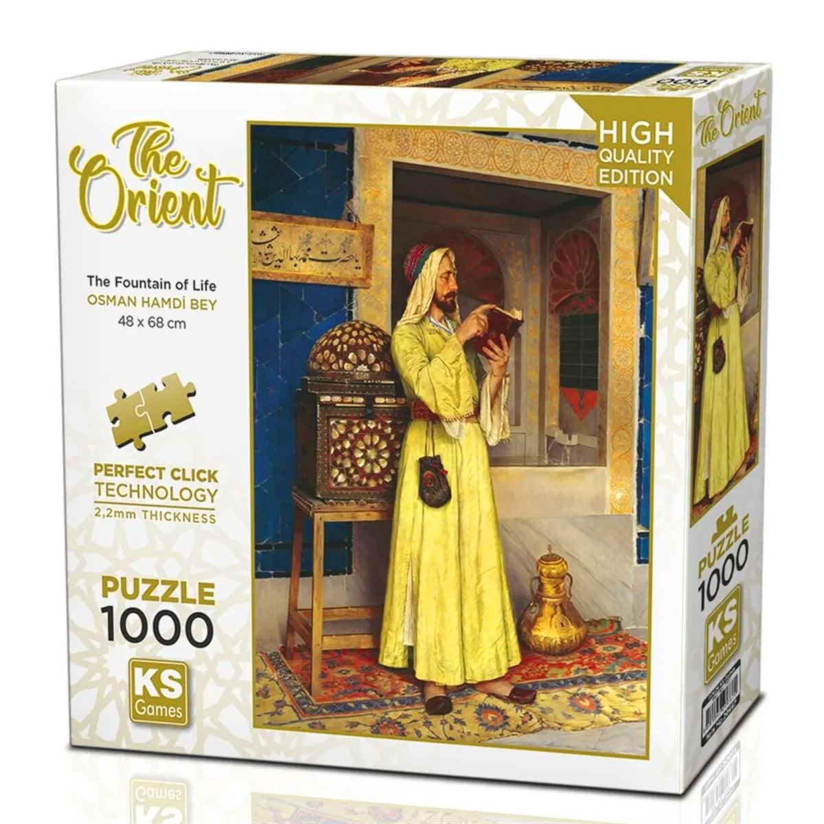 KS GAMES PUZZLE 20667 THE FOUNTAİN OF LİFE 1000 PARÇA 1