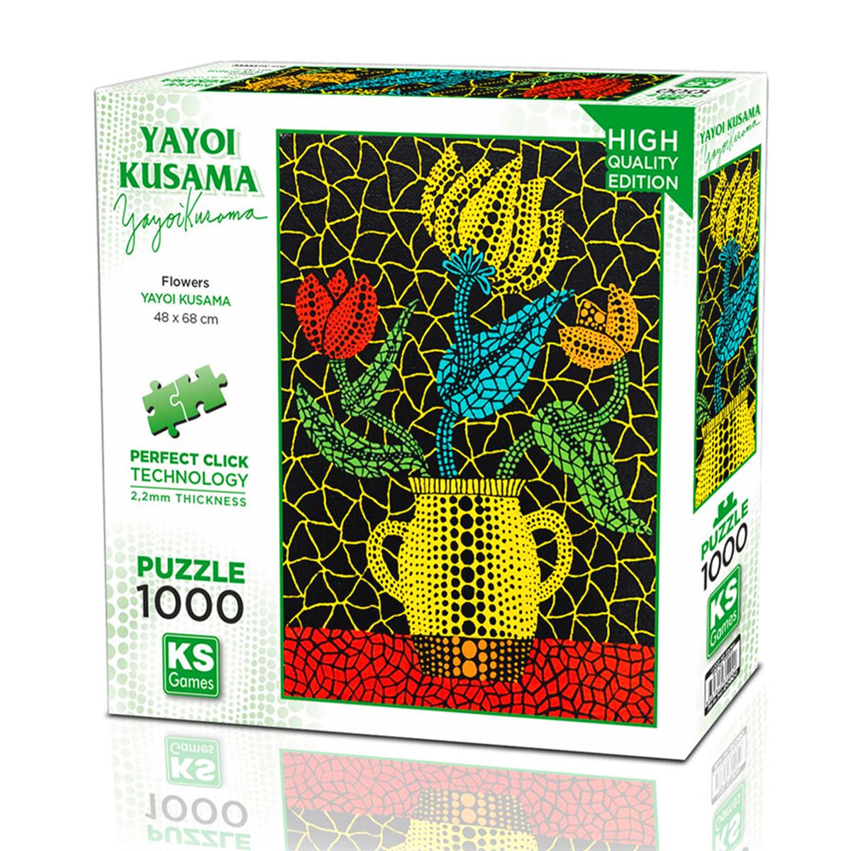KS GAMES PUZZLE 20715 FLOWERS 1000 PARÇA 1