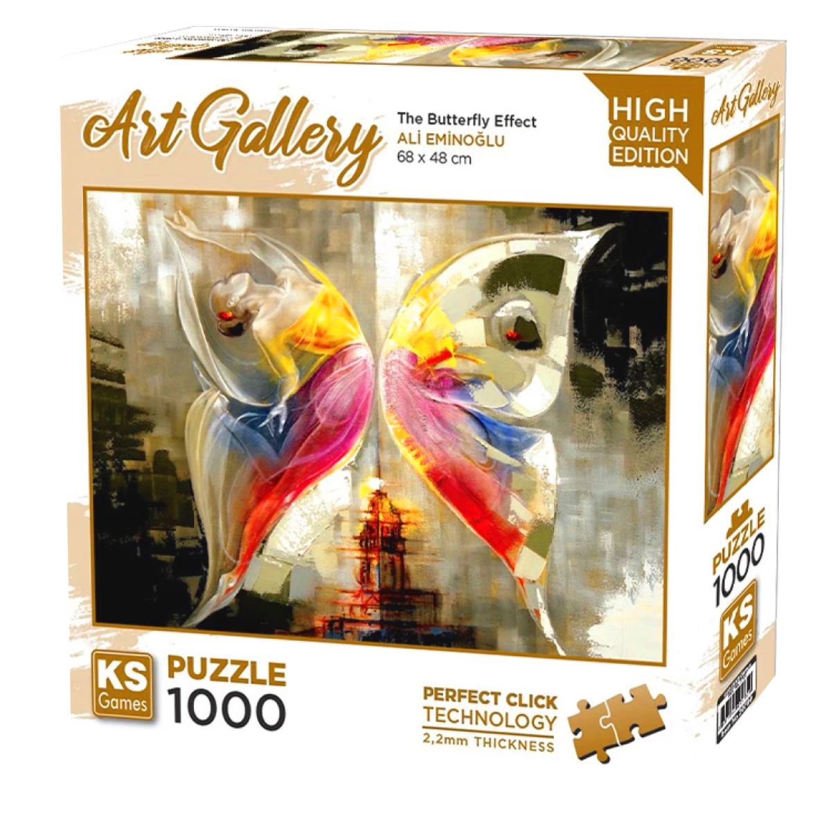 KS GAMES PUZZLE 20780 THE BUTTERFLY EFFECT 1000 PARÇA 1