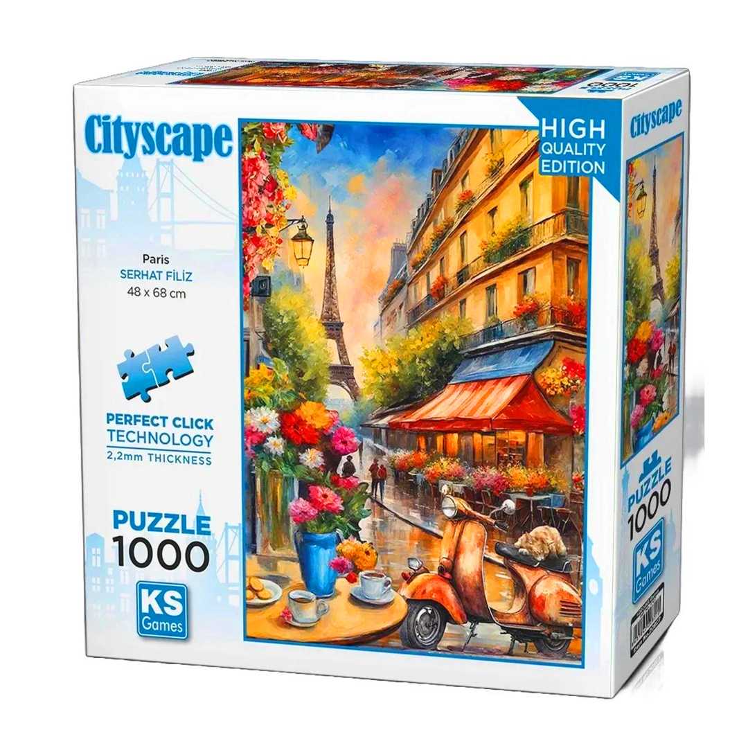 KS GAMES PUZZLE 20807 PARİS 1000 PARÇA 1