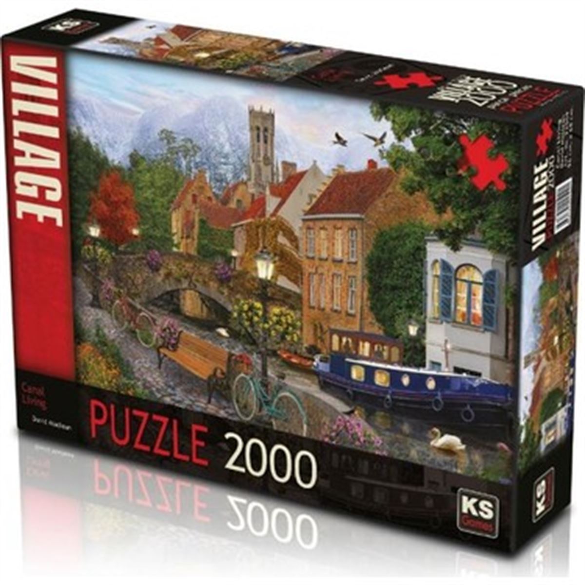KS GAMES PUZZLE 22509 CANAL LİVİNG 2000 PARÇA 1
