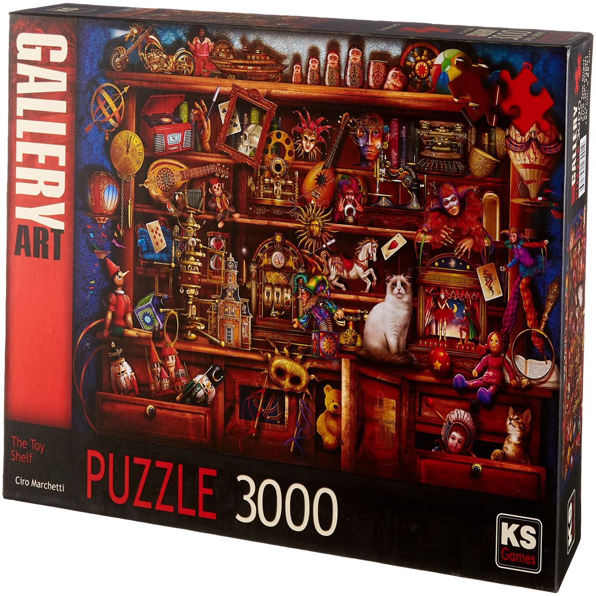 KS GAMES YAPBOZ 23001 THE TOY SHELF 3000 PARÇA 1