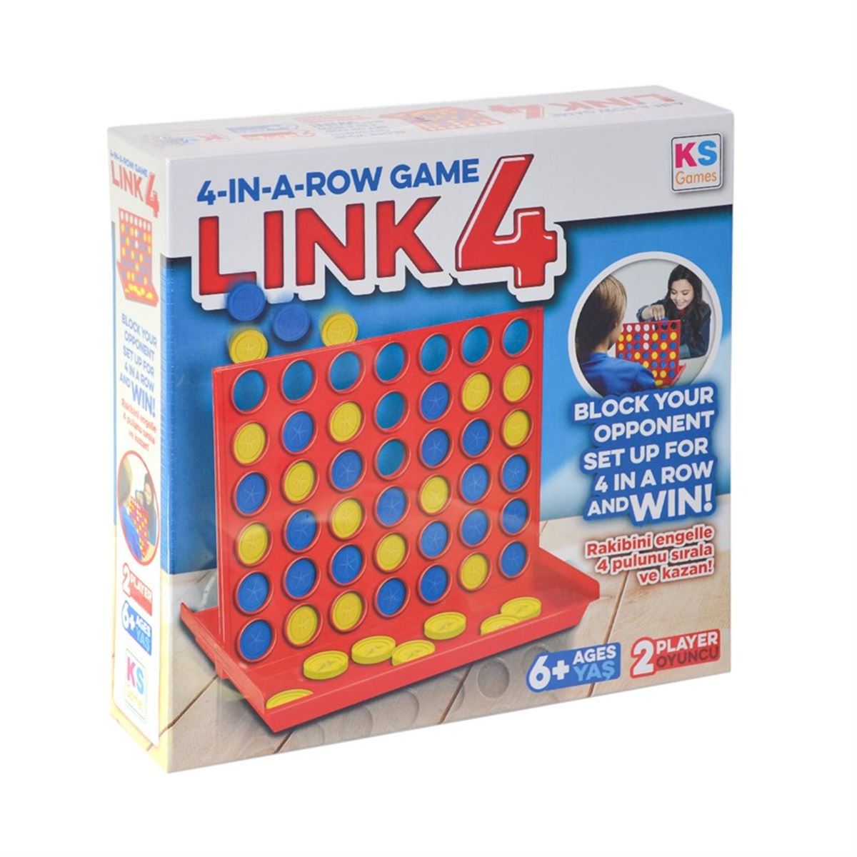 KS GAMES LİNK 4 25919 PULUNU SIRALA VE KAZAN 6+ 1