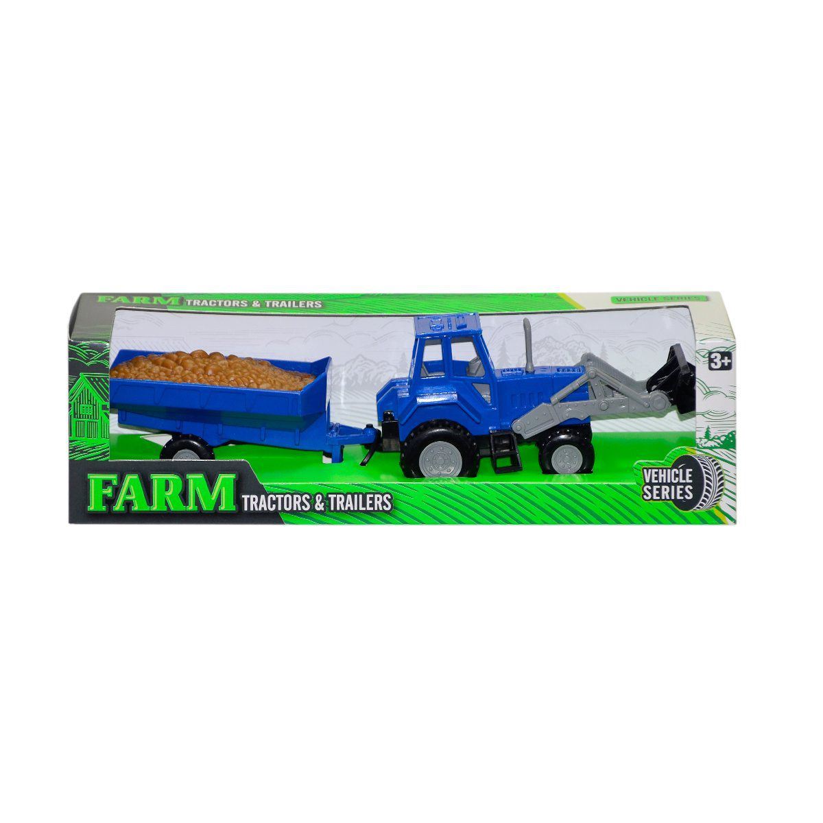 ONUR FARM 25915 TRAKTÖR RÖMORKLU MAVİ 1