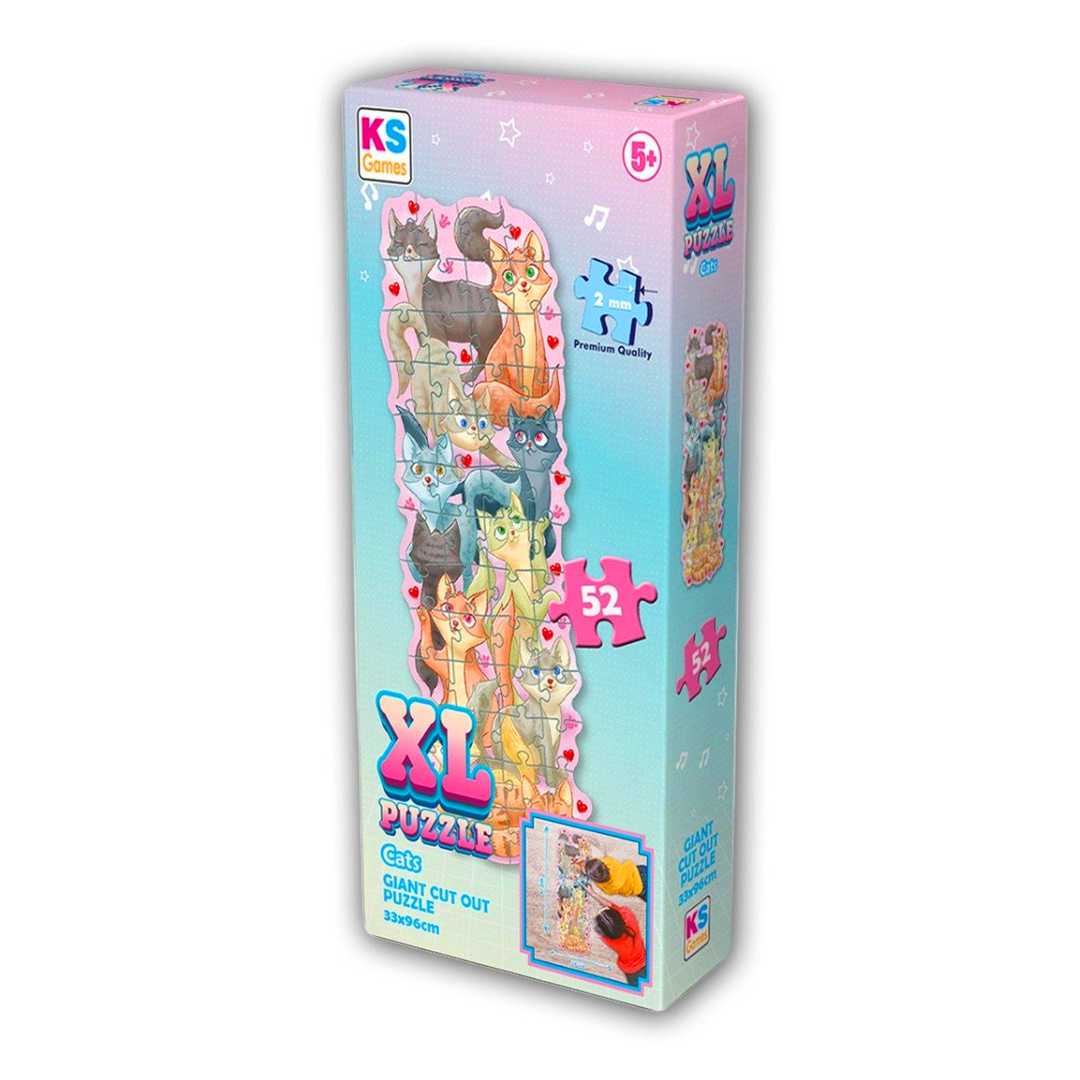 KS GAMES PUZZLE 28617 CATS XL 1