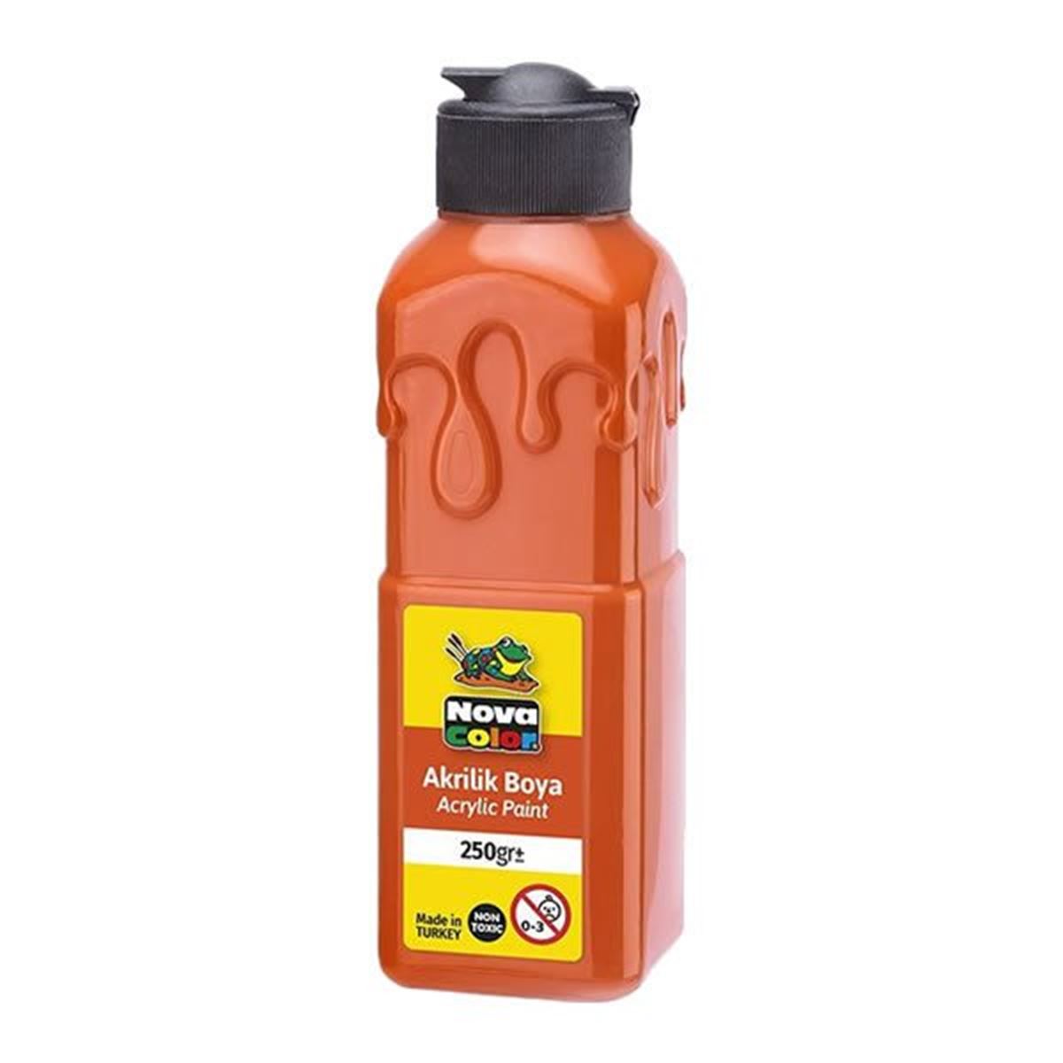 NOVA COLOR AKRİLİK BOYA 250 ML TURUNCU NC-3017 1