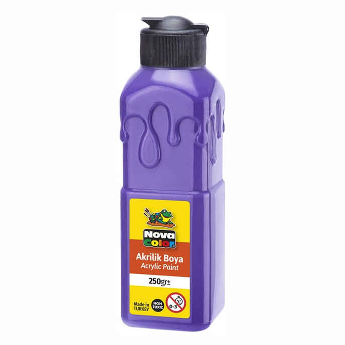 NOVA COLOR AKRİLİK BOYA 250 ML MOR NC-3018 1