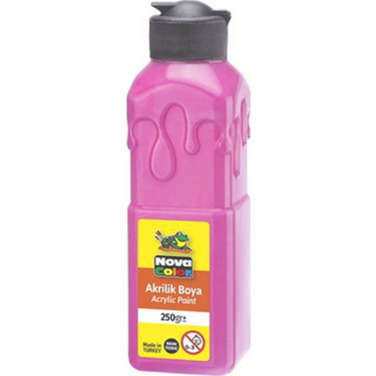 NOVA COLOR AKRİLİK BOYA 250 ML PEMBE NC-3019 1