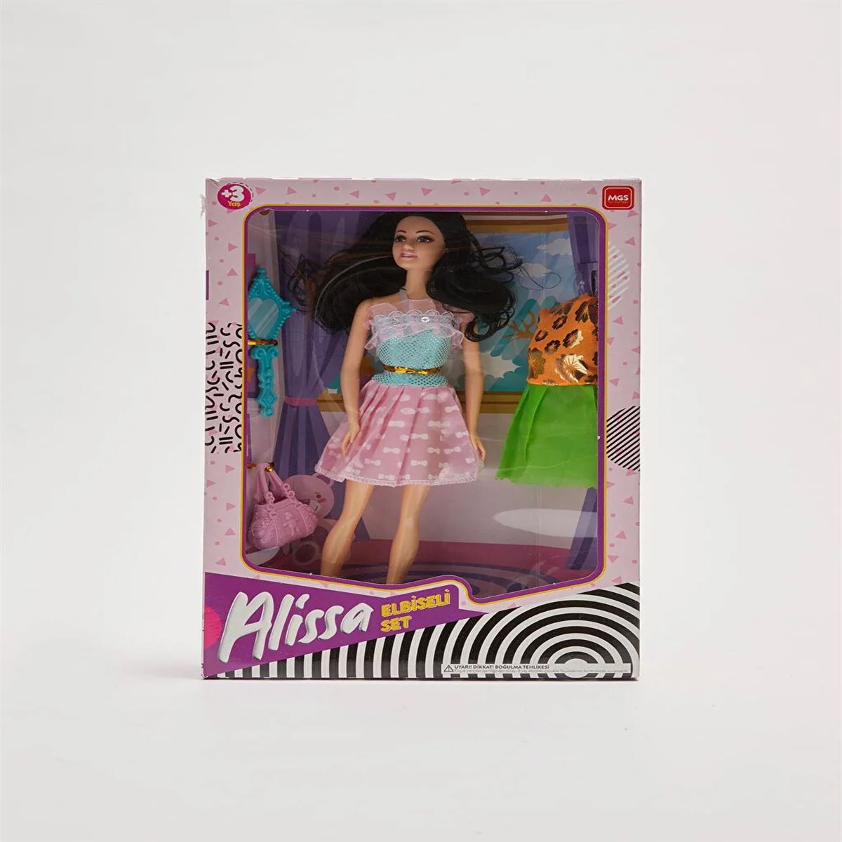 MGS ALİSSA BEBEK 19-3893 ELBİSELİ SET 3+ 1