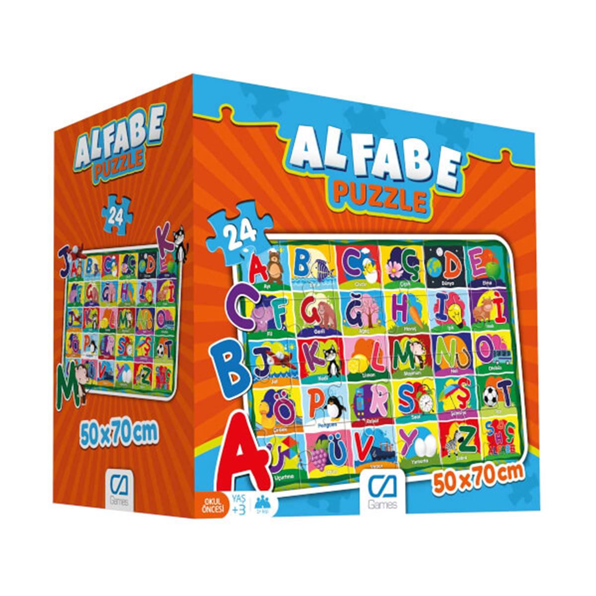 CA GAMES PUZZLE CA.5027 ALFABE 24 PARÇA 50x70 CM 1