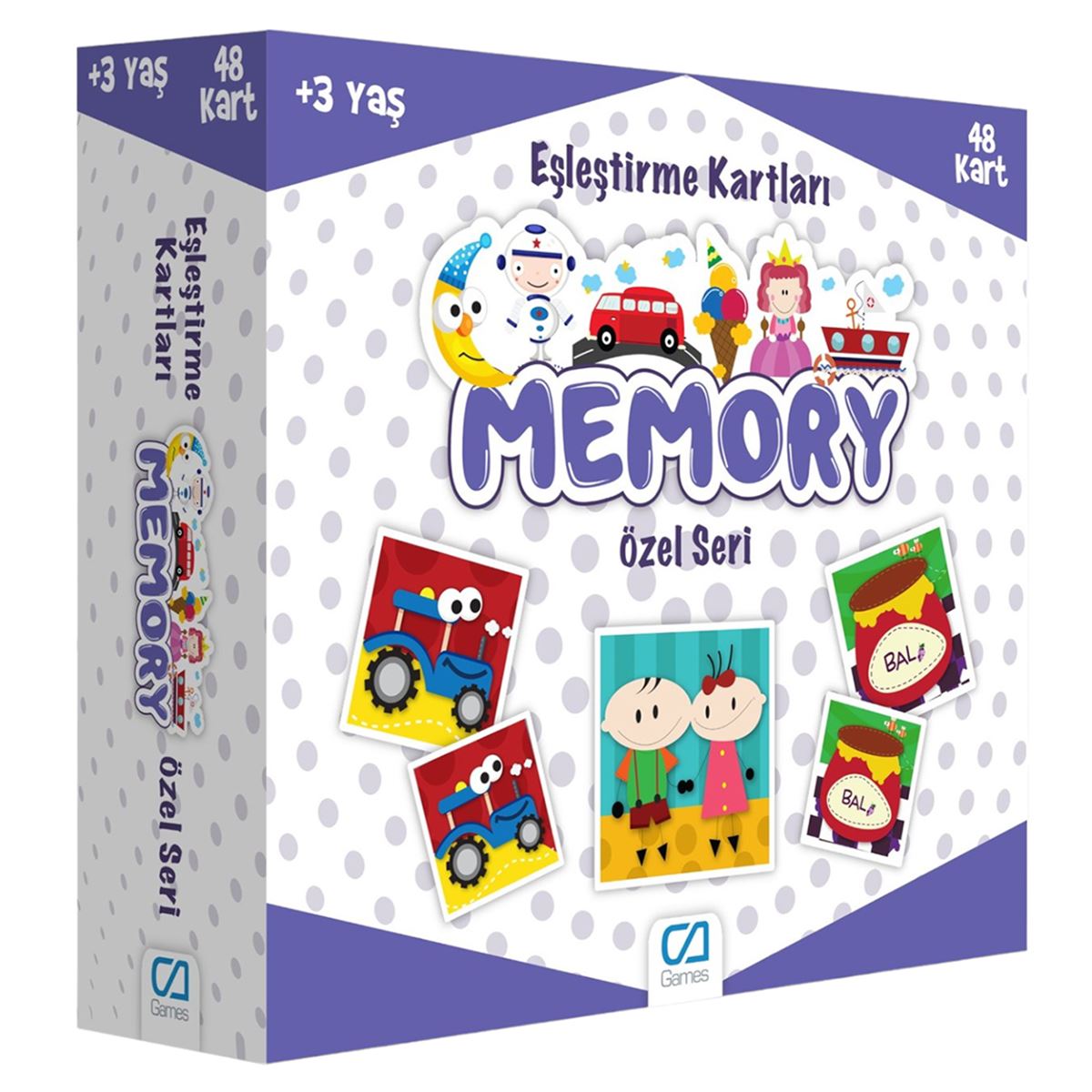 CA GAMES MEMORY ÖZEL SERİ 5039 EŞLEŞTİRME KARTLARI 48 KART +3 1