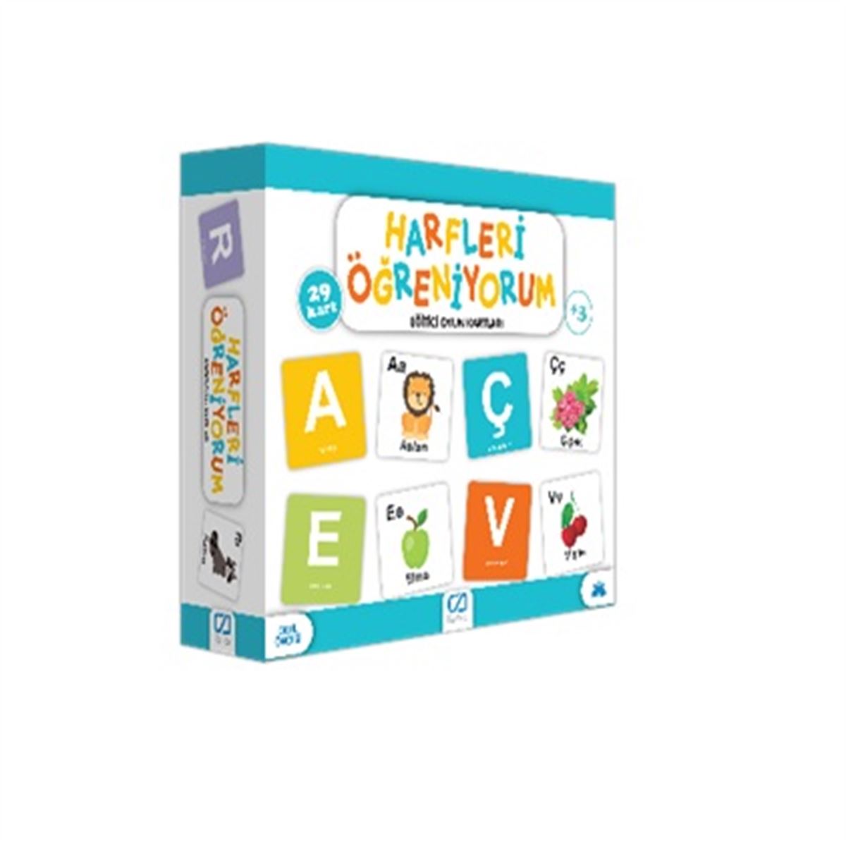 CA GAMES HARFLERİ ÖĞRENİYORUM 5042 EĞİYİCİ KARTLAR 29 KART 3+ 1