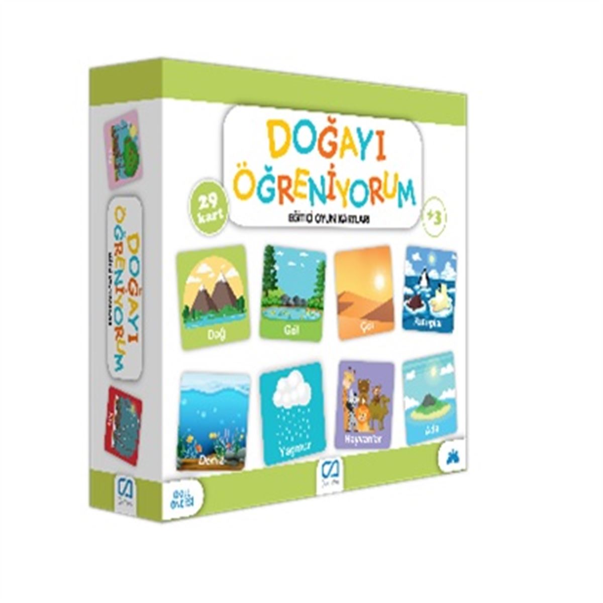 CA GAMES DOĞAYI ÖĞRENİYORUM 5053 EĞİTİCİ KARTLAR 29 KART 3+ 1