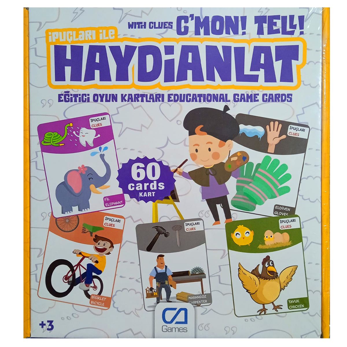 CA GAMES OYUN KARTLARI 5080 HAYDİ ANLAT +3 1