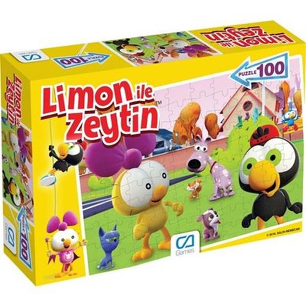 CA GAMES PUZZLE CA.5084 LİMON İLE ZEYTİN 100 PARÇA 1