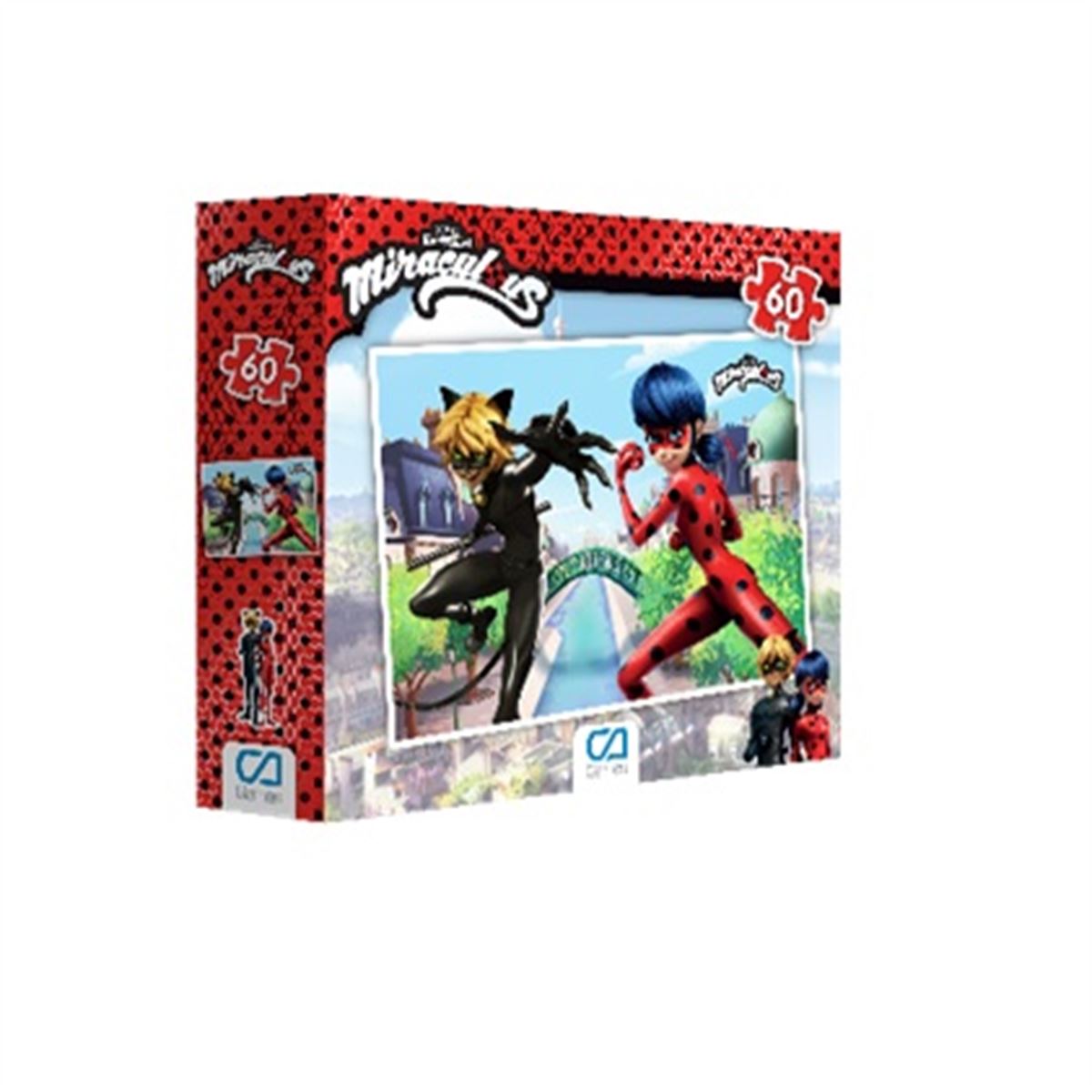 CA GAMES PUZZLE CA.5102 MİRACULOUS 60 PARÇA 1