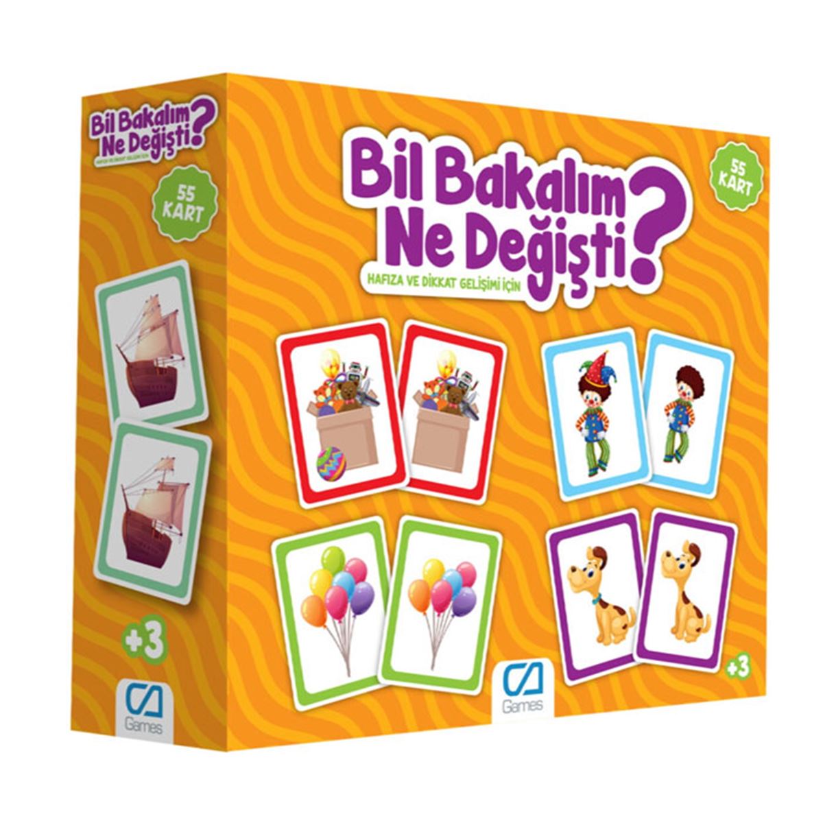 CA GAMES OYUN KARTLARI CA.5109 BİL BAKALIM NE DEĞİŞTİ 1