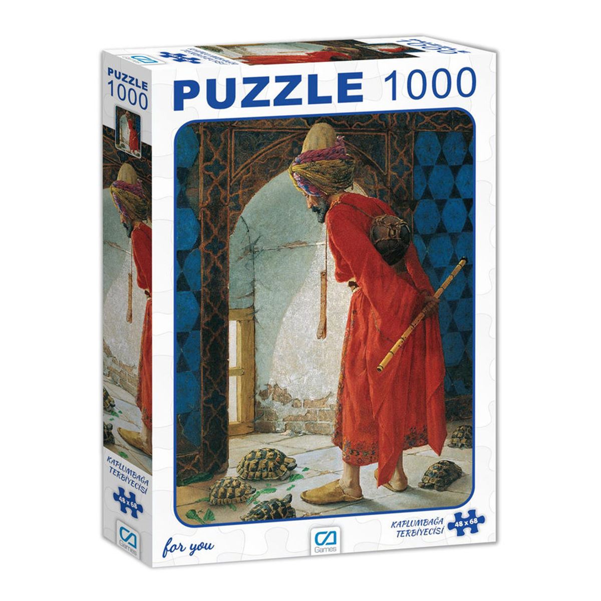 CA GAMES PUZZLE CA.7006 KAPLUMBAĞA TERBİYECİSİ 1000 PARÇA 1