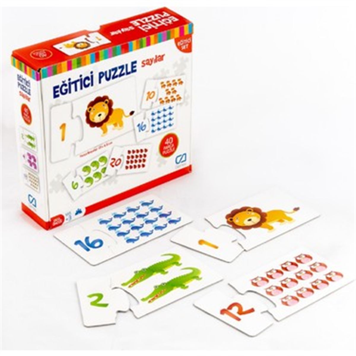 CA GAMES PUZZLE CA.5134 SAYILAR 24 PARÇA 50x70 CM 1