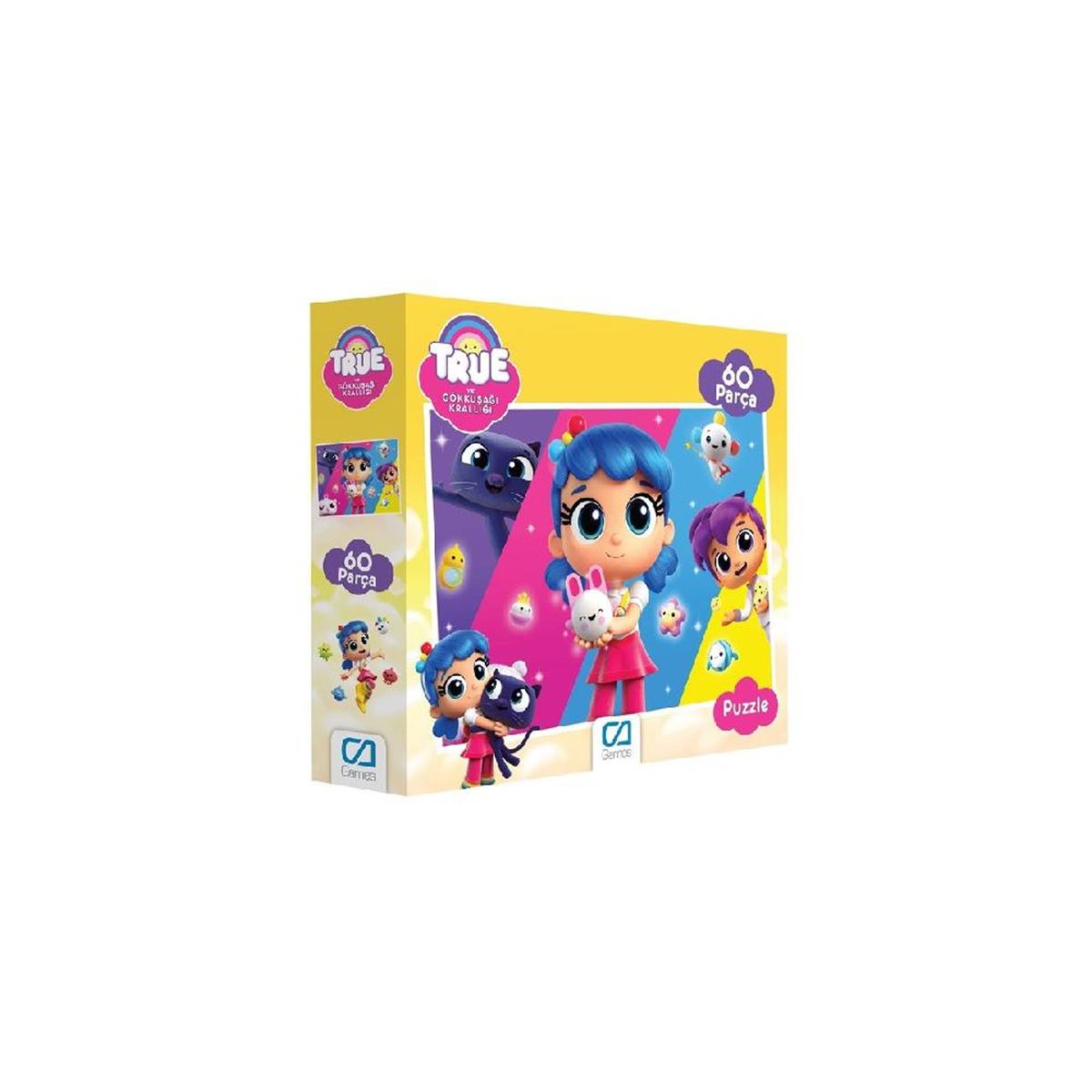 CA GAMES PUZZLE CA.5198 TRUE VE GÖKKUŞAĞI KRALLIĞI 60 PARÇA 1