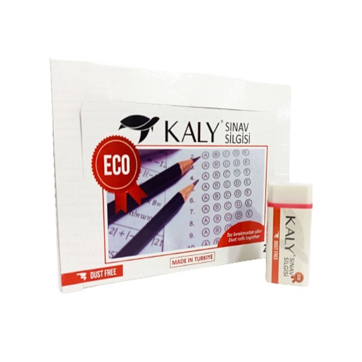 KALY SINAV SİLGİSİ BEYAZ 24 LÜ ART-597 1