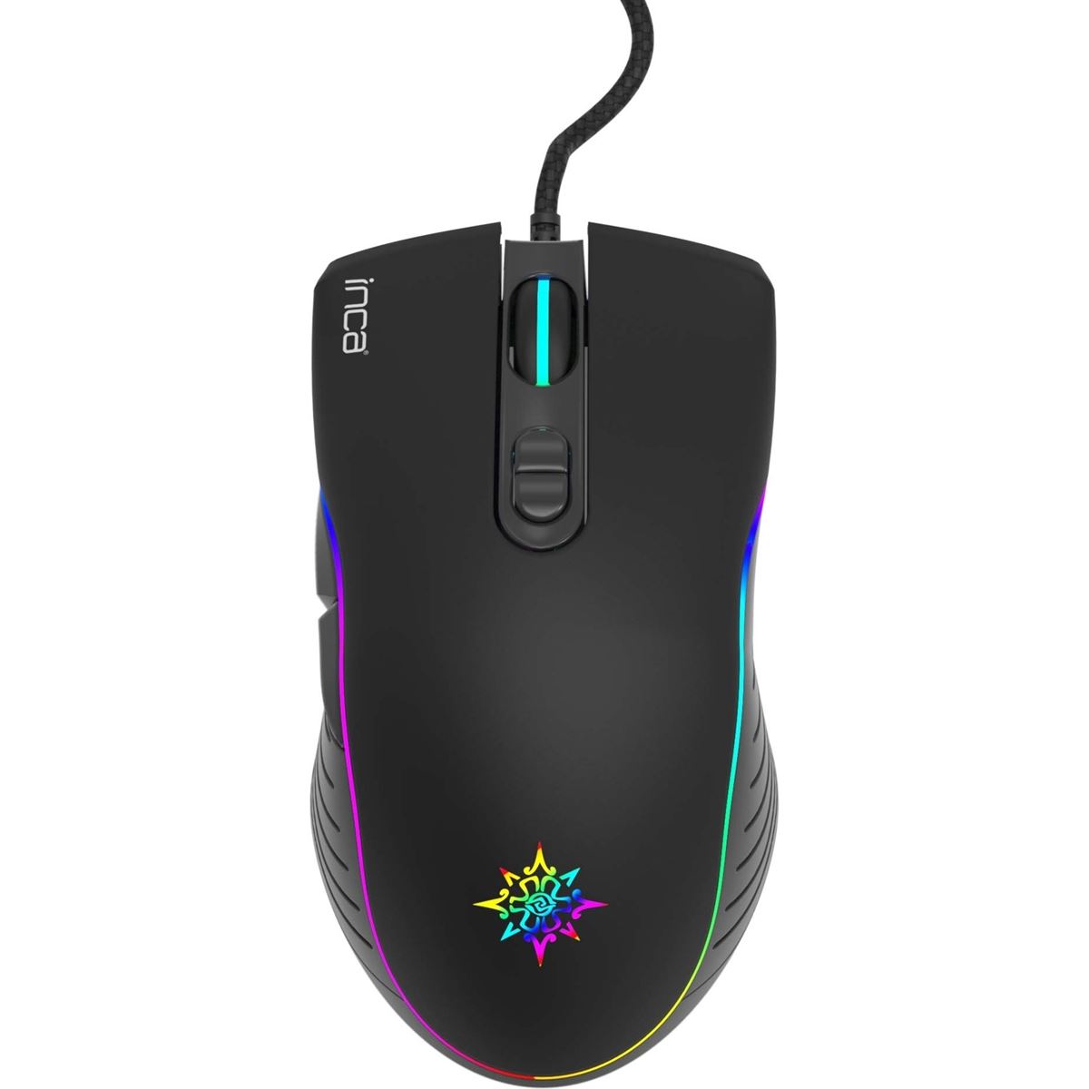 İNCA MOUSE KABLOLU IMG-GT15 SİYAH 6 TUŞLU RGB IŞIKLI 1