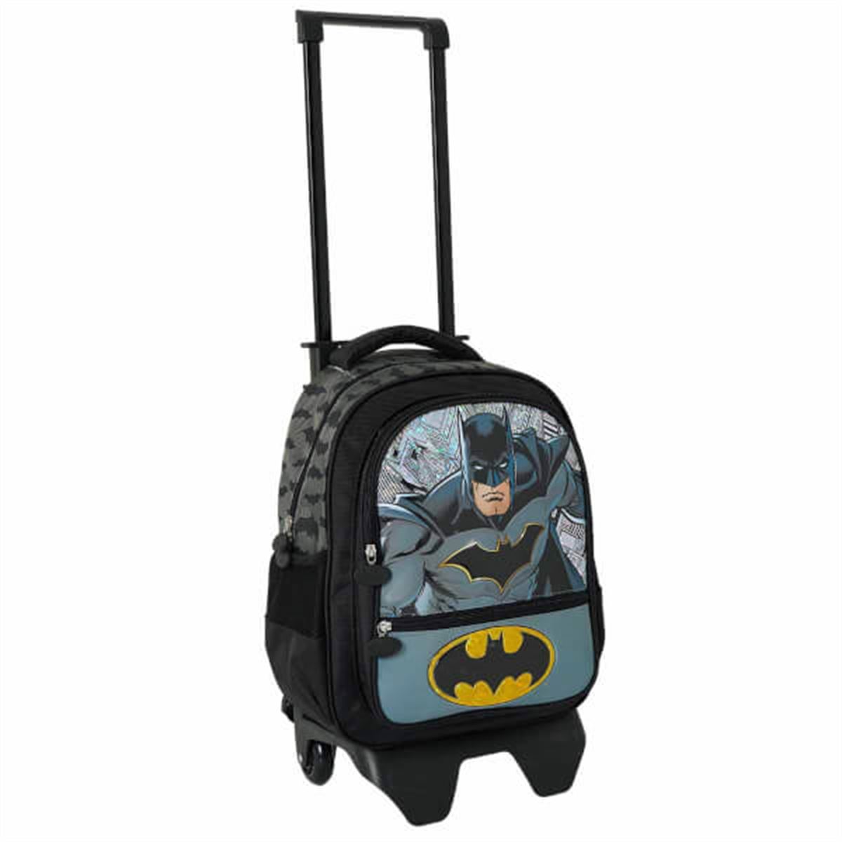 BATMAN ÇEKÇEKLİ OKUL ÇANTASI 2026 ÜÇ BÖLMELİ 1