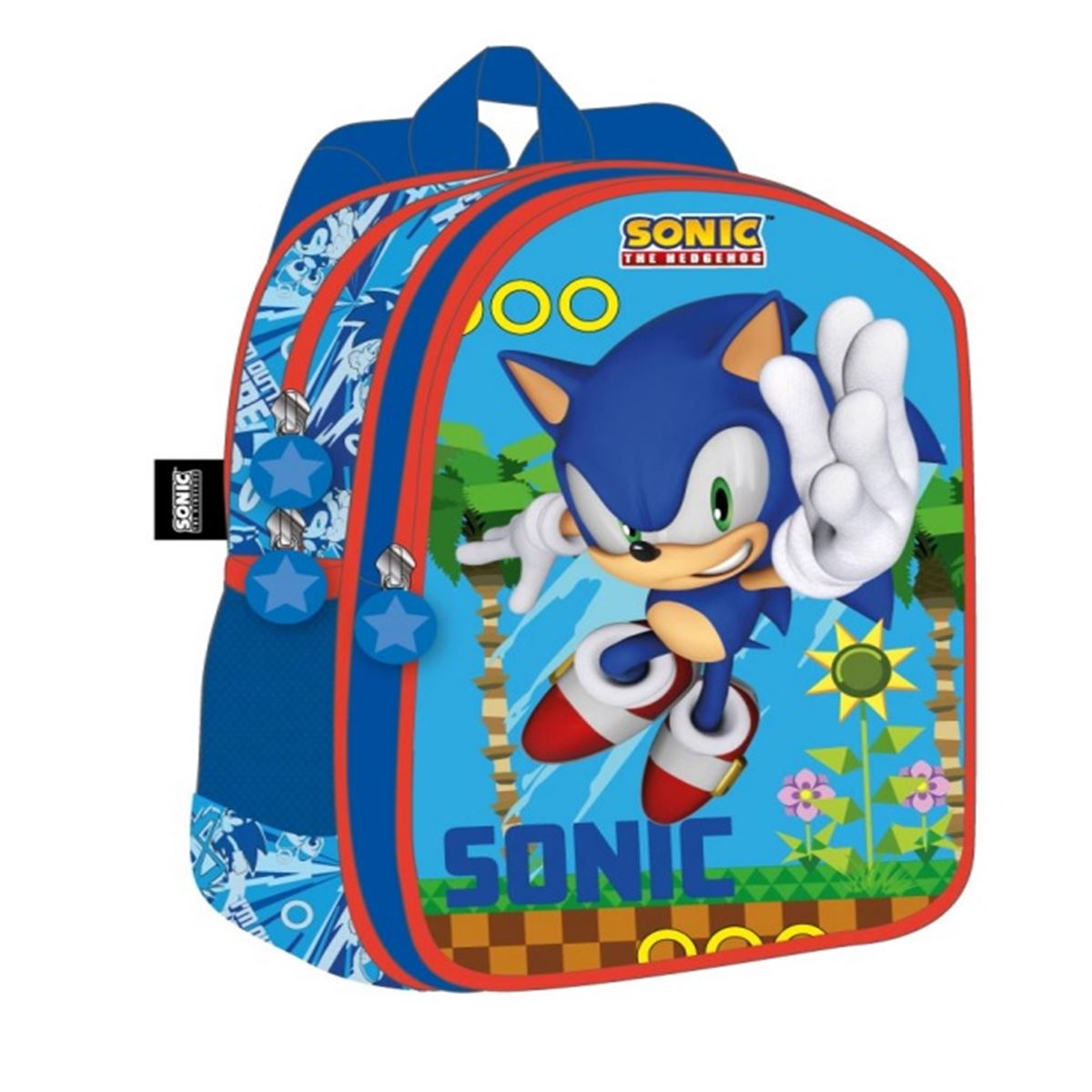 SONİC OKUL ÇANTASI 2060 ÇİFT BÖLMELİ 1