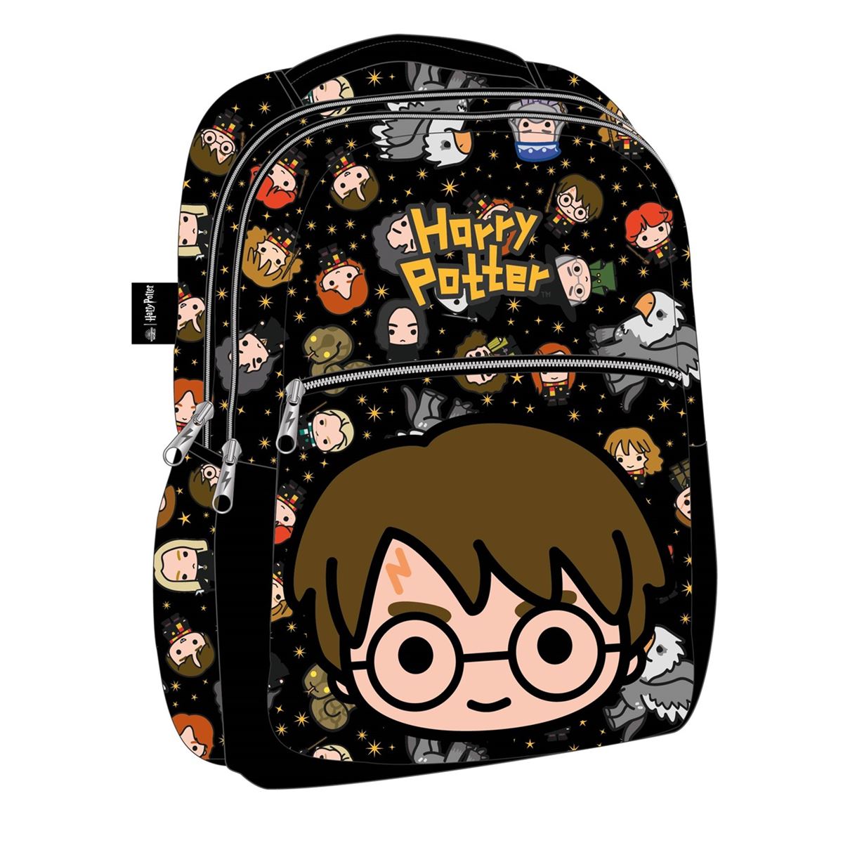 HARRY POTTER OKUL ÇANTASI 2080 SİYAH ÜÇ BÖLMELİ 1