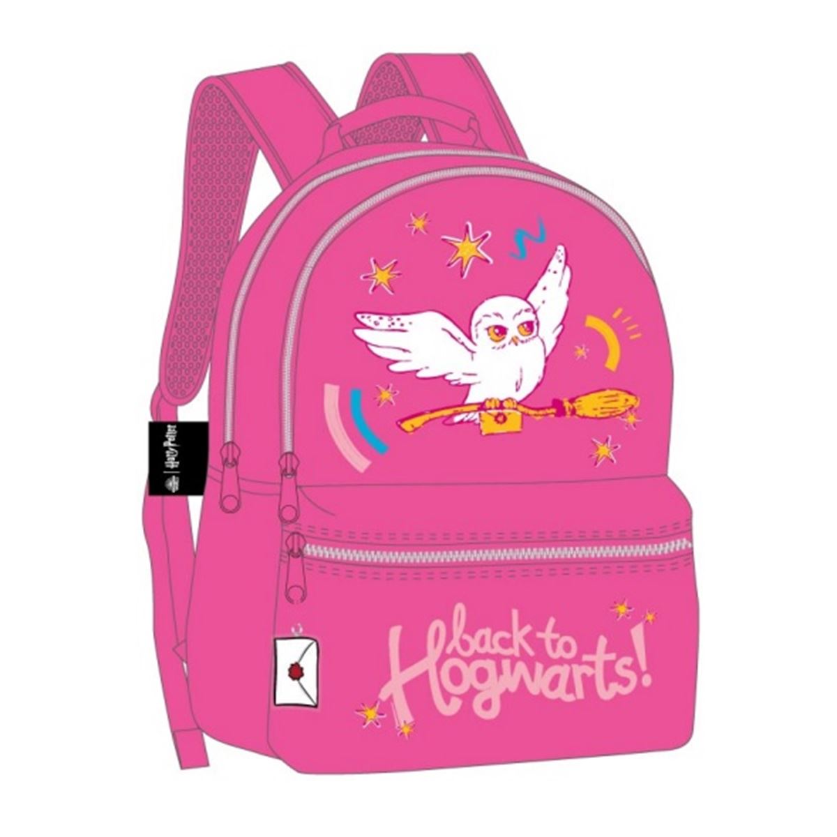 HARRY POTTER OKUL ÇANTASI 2094 PEMBE ÜÇ BÖLMELİ 1