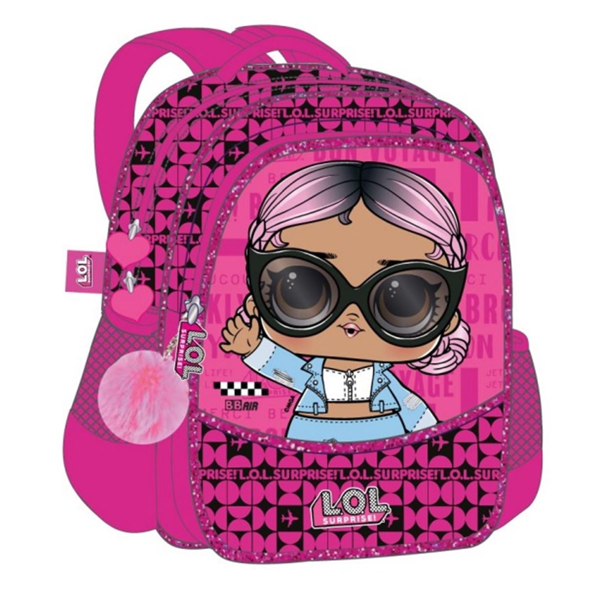 LOL OKUL ÇANTASI 2182 ÜÇ BÖLMELİ 1