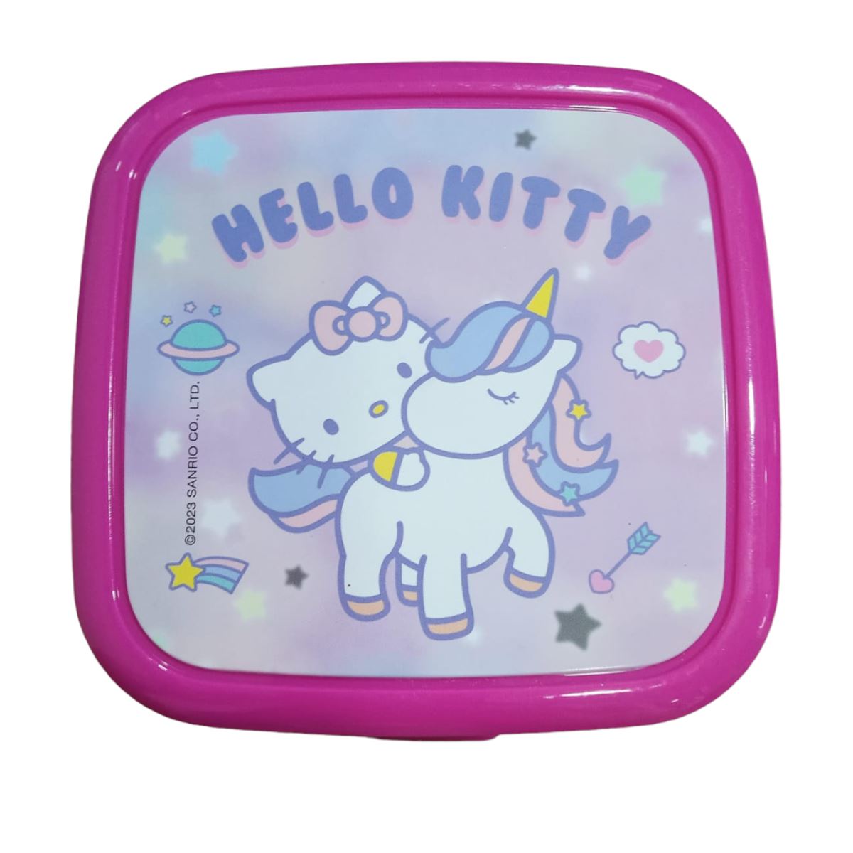 HELLO KİTTY BESLENME KABI 559632 ÇİFT BÖLMELİ 1