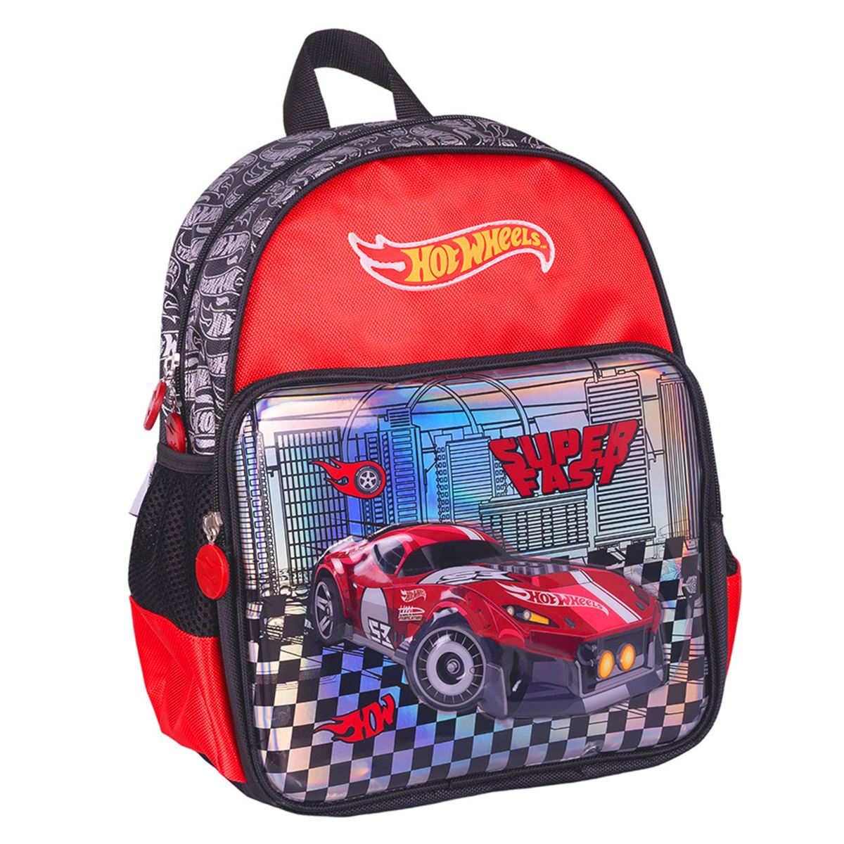 HOT WHEELS ANAOKUL ÇANTASI 2595 ÇİFT BÖLMELİ 1