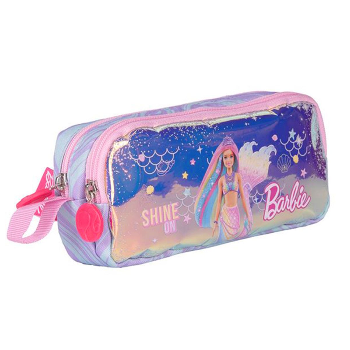 BARBİE KALEM ÇANTASI 2699 SHİNE OF ÇİFT BÖLMELİ 1