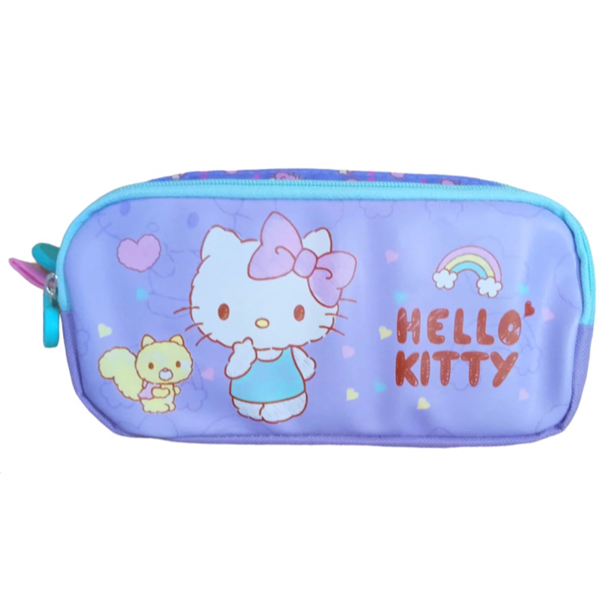 HELLO KİTTY KALEM ÇANTASI 2723 ÇİFT BÖLMELİ 1