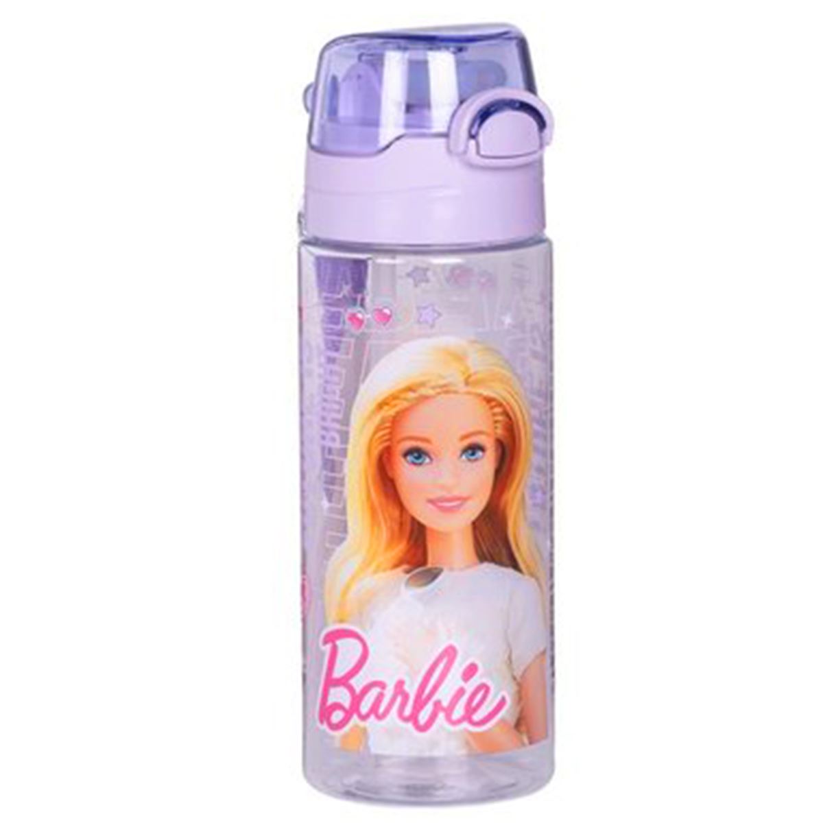 BARBİE MATARA PLASTİK 2863 PİPETLİ 500 ML 1