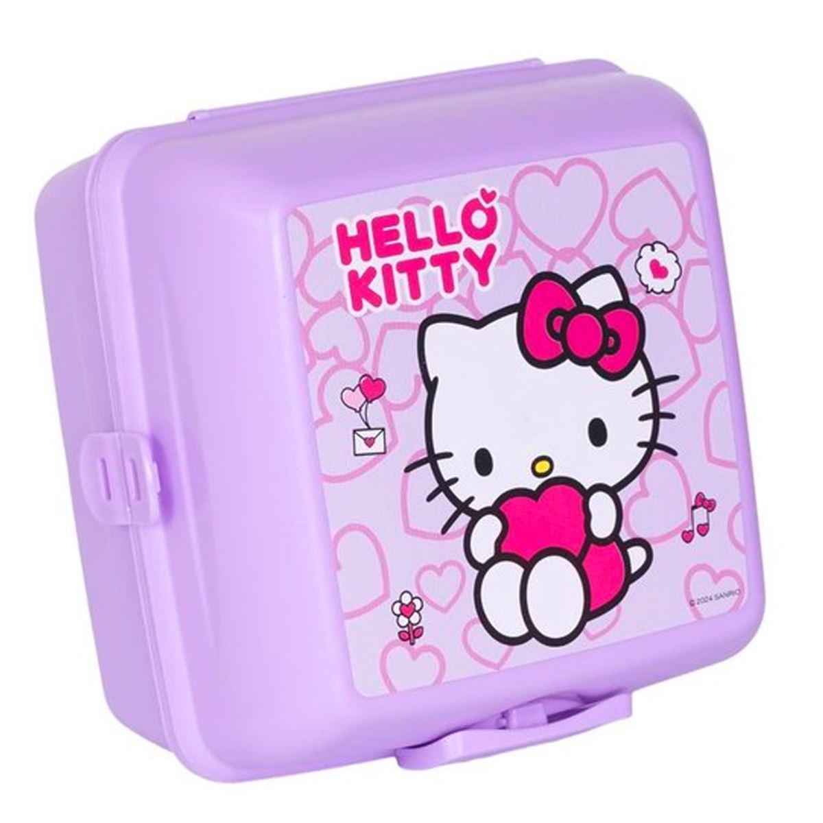 HELLO KİTTY BESLENME KABI 2904 ÇİFT BÖLMELİ 1
