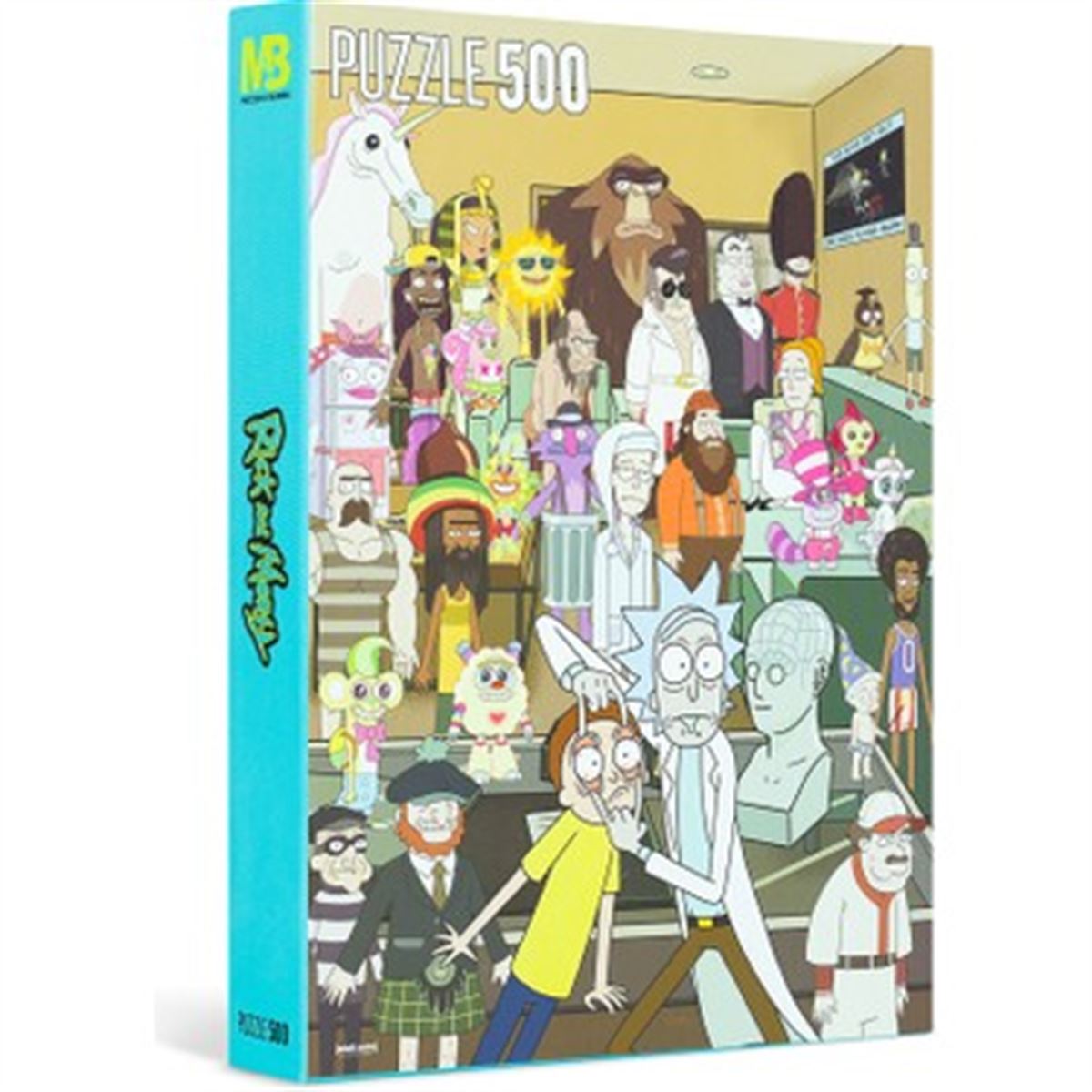 MABBELS PUZZLE RİCK AND MORTY 500 PARÇA 1