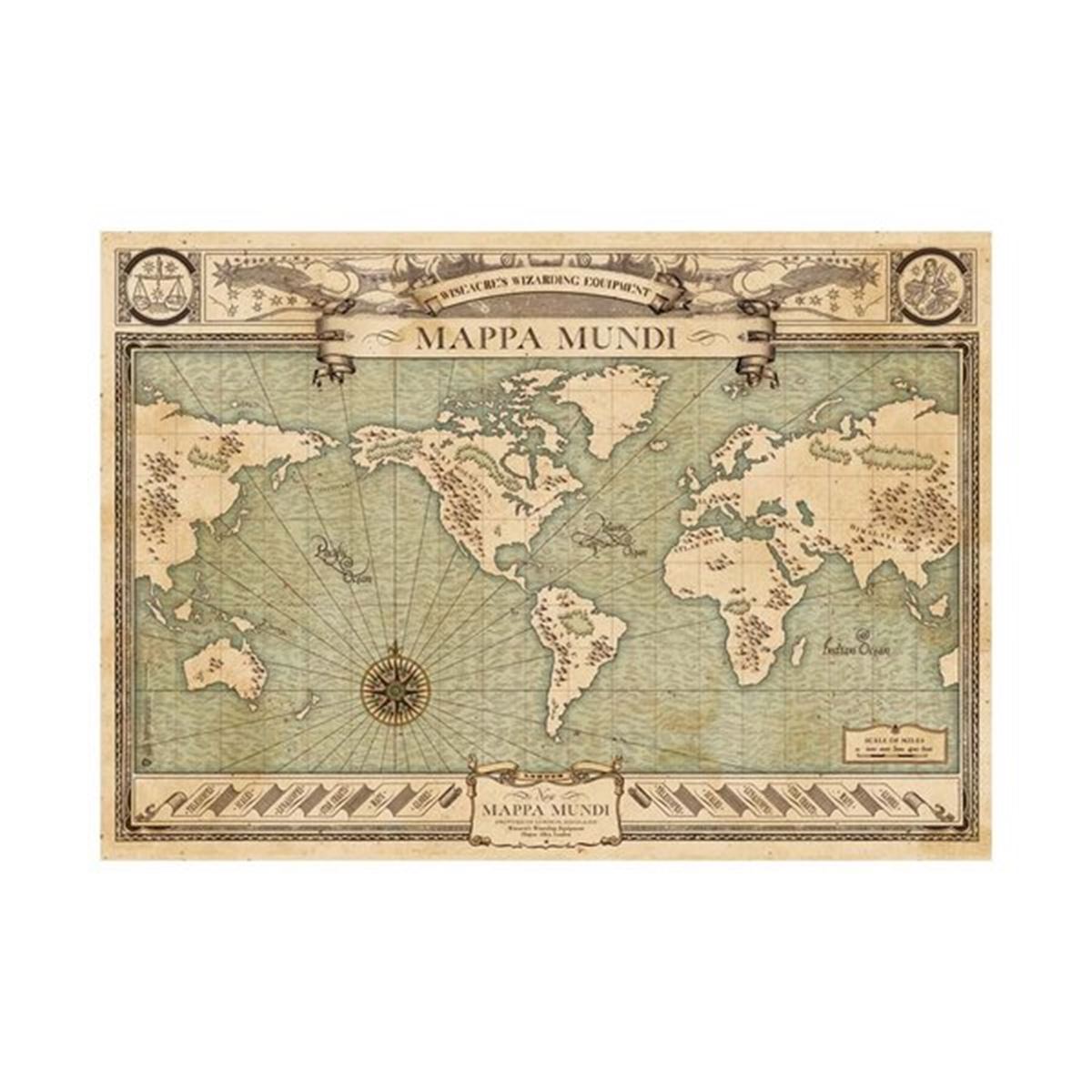 MABBELS PUZZLE FANTASTİC BEATS HARİTA 1000 PARÇA 1