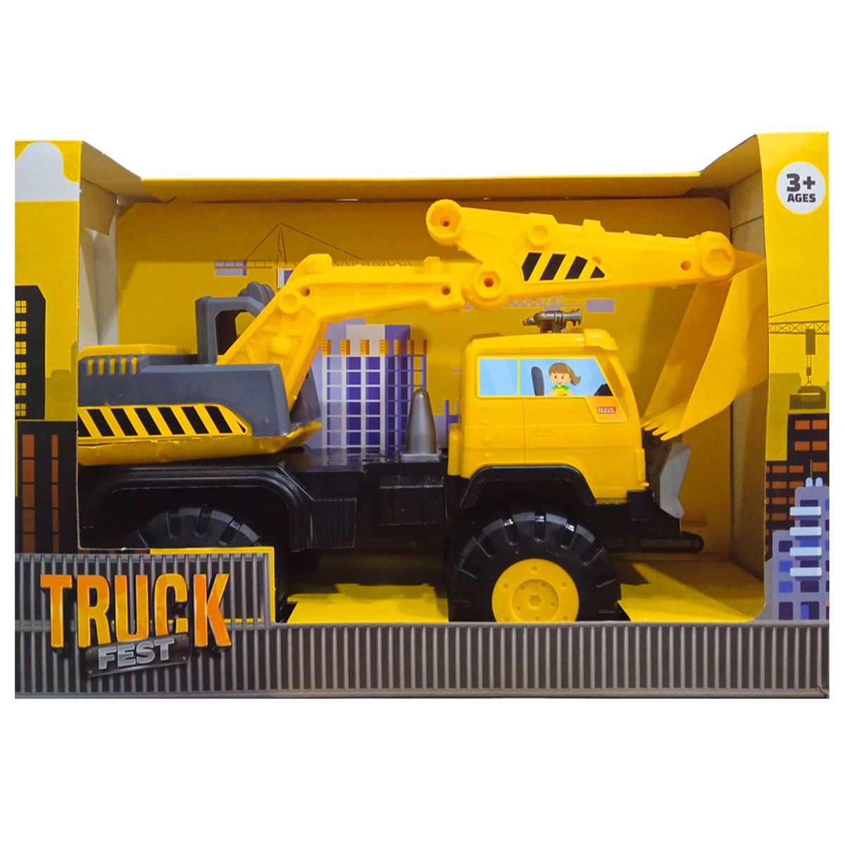 TOYSAN TRUCK FEST TOY-50 DOZER KEPÇE BÜYÜK 3+ 1